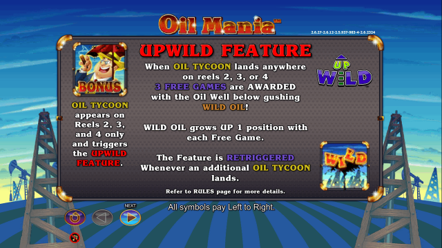 Игровой интерфейс Oil Mania 8